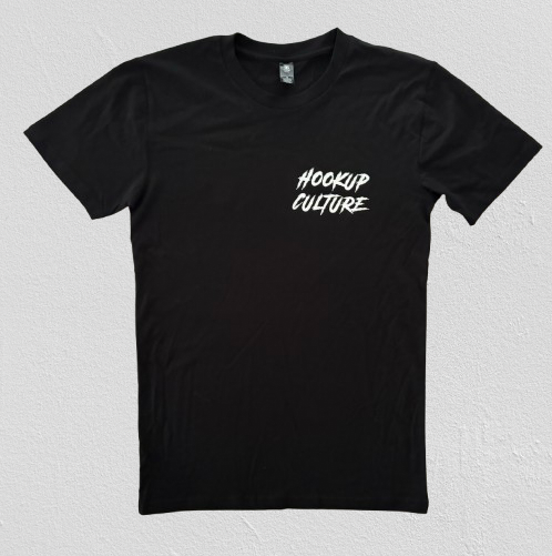 HOOKUP CULTURE CLASSIC TEE BLACK